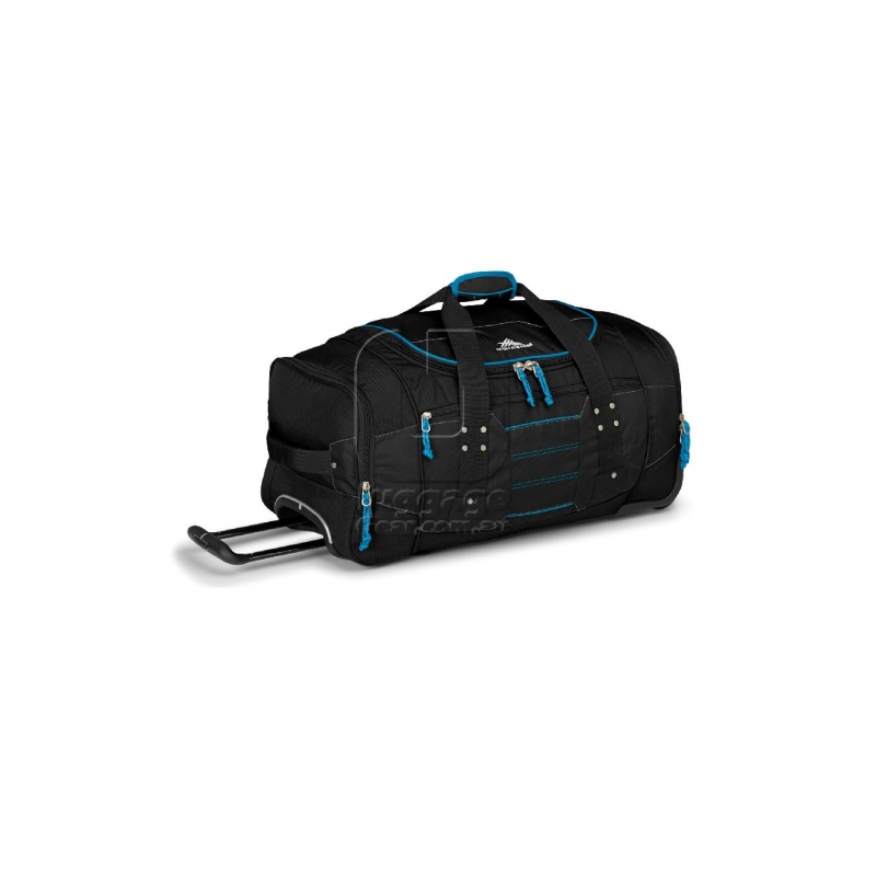 Buy HIGH SIERRA ULTIMATE ACCESS 76CM WHEELED DUFFEL BLACK/BLUE Travel